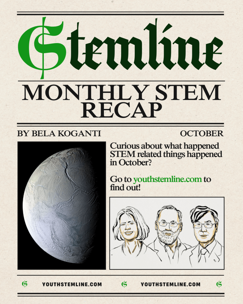 October Monthly STEM Recap: How’s It&nbsp;Falling?